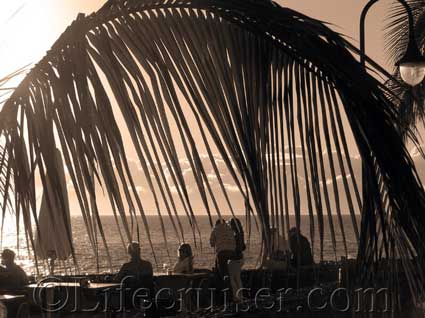 Playa de la Arena seaside terrace, Tenerife Island by Lifecruiser