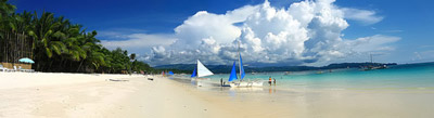 Boracay White Beach Panorama