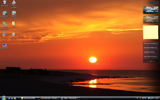 Lifecruiser Fårö Sunset Desktop View
