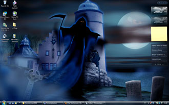 Lifecruiser Halloween Desktop View