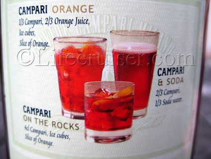 Campari Drink recipes, Fårö Island, Gotland, Sweden, Photo Copyright Lifecruiser.com