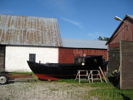 The farmers old fishing boat, Fårö island, Gotland, Sweden, Copyright Lifecruiser.com