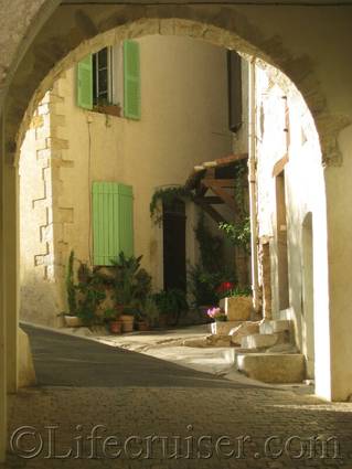 La Cadiere street, France