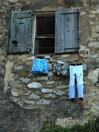 La Cadiere window, France