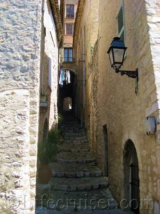 Saint Paul de Vence alley, France