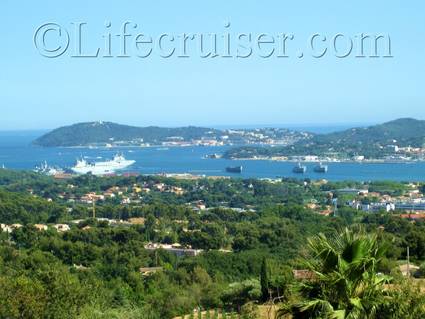 View over Toulon port, France, Copyright Lifecruiser.com