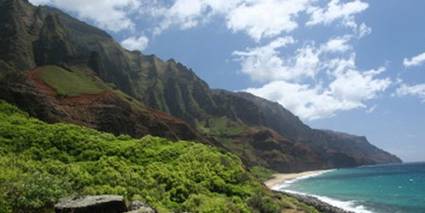 Kauai Island, Na Pali coast, Hawaii