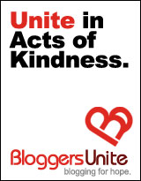 Bloggers Unite Act of Kindness Badge