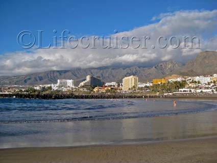 Las Americas Beach Bay, Tenerife Island, Photo by Lifecruiser