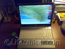 Captain Lifecruisers new LG laptop