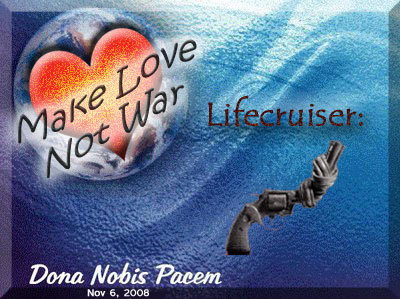 Lifecruiser Blogblast for Peace Globe Message