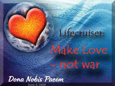 Lifecruiser Blogblast for Peace Globe