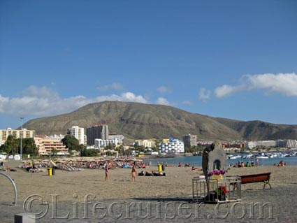 Los Cristianos Beach, Tenerife Island by Lifecruiser