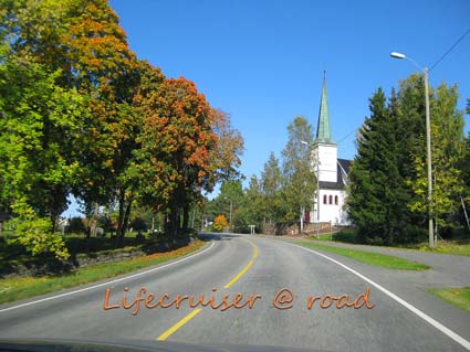 On the road in Norway