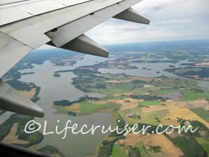 Swedish lakes from air