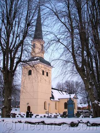 Ekerö Church,  Stockholm, Sweden, Copyright Lifecruiser.com