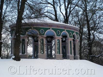 The Echo Temple, Hagaparken, Solna, Sweden, Copyright Lifecruiser.com