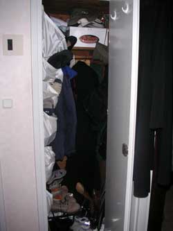 Lifecruisers hall closet before