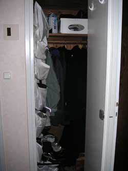 Lifecruisers hall closet after