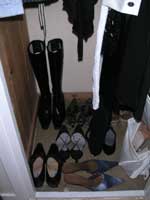 Mrs Lifecruisers lower closet after