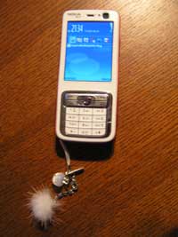Captain Lifecruisers new cell phone Nokia N73