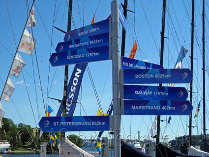 Volvo Ocean Race Distances, Stockholm, Photo Copyright Lifecruiser.com