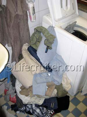 Lifecruiser travel aftermath - laundry