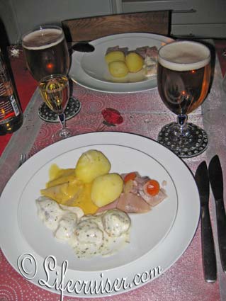 Lifecruiser Pickled Herring Christmas table 2008