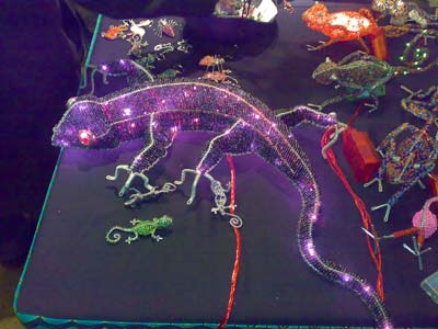 Lizard lamp