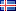 Travel Iceland Country Flag