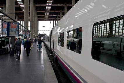 Spain: Madrid train