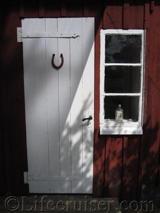 Lucky door, Faro, Gotland, Sweden