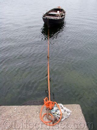 gotland-boat-on-rope, Sweden