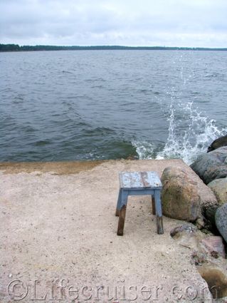 gotland-stool-pool-sea, Sweden
