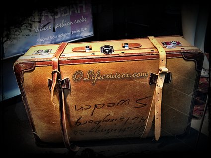 Lifecruiser Travel Vintage leather suitcase