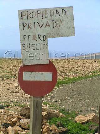 Roadtrip Spain: sign private