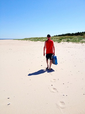 Sweden, Fårö: Beach walk by Mr Lifecruiser