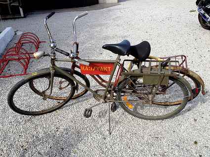 Sweden: Gotlandic old military bicycle from KA3