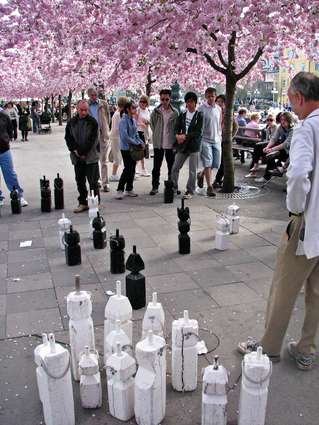Sweden Photo: The Kings Garden Chess players, Stockholm City