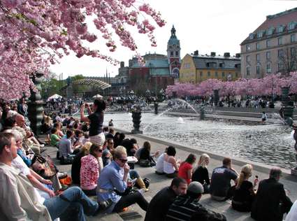 Sweden Photo: The Kings Garden mingle, Stockholm City