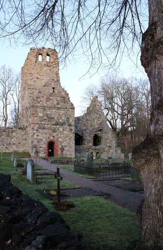 Sigtuna: St Olofs Church ruin, Sweden