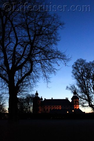 Sweden: Skokloster Castle Night Sky