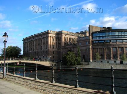Stockholm Palace glimpse, Sweden