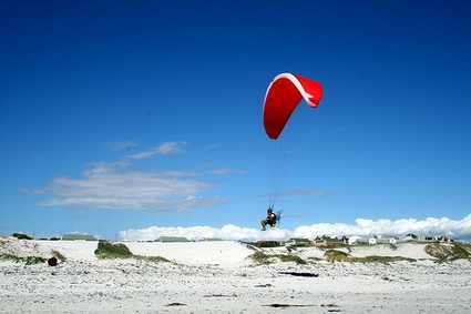 South Africa Blouberg Beach Paraglider