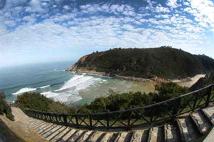 South Africa Wilderness beach stairs